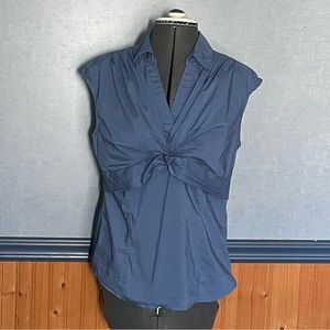 Blue Alfani sleeveless blouse